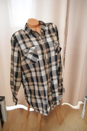 Bavlnená kockovaná košeľa autograph, xxxl, xxxl