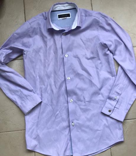 Frajerská košeľa 1x oblečená, river island,140