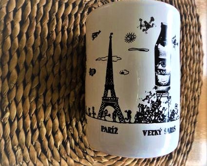 Vtipný keramický hrnček na perá,