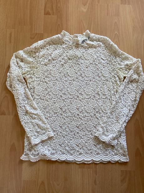 Elegantný čipkový top, l