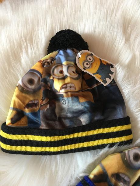 Chlapčenská čiapka mimoni - veľ.52 a 54 cm., 50 / 56