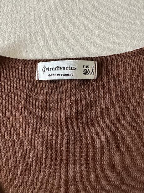 Tričko crop, stradivarius,s