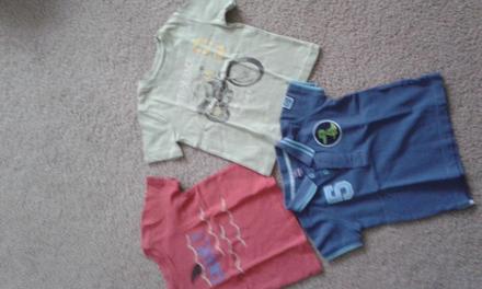 2 ks gap tricka+polo tricko, gap,86