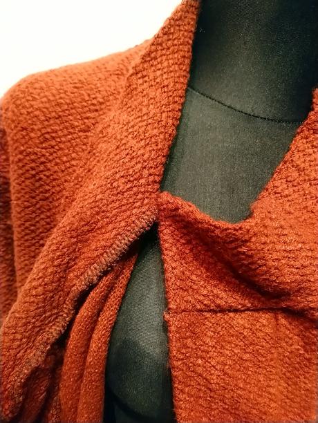 Dámsky hnedý elastický kardigán, be jelous, l