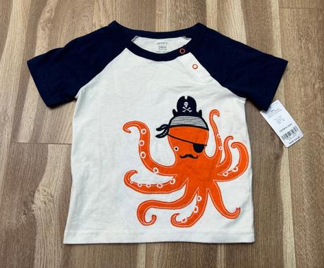 Tričko v chobotnicou, carter's,92