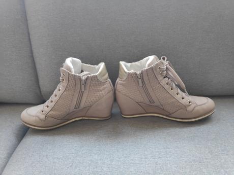 Kožené topánky, geox,36
