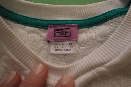 Dievčenská mikina, f&f,134