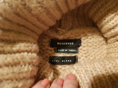 Reserved oversize pulóver, s