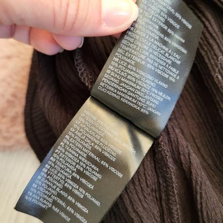 34 krepove letné saty, h&m,34