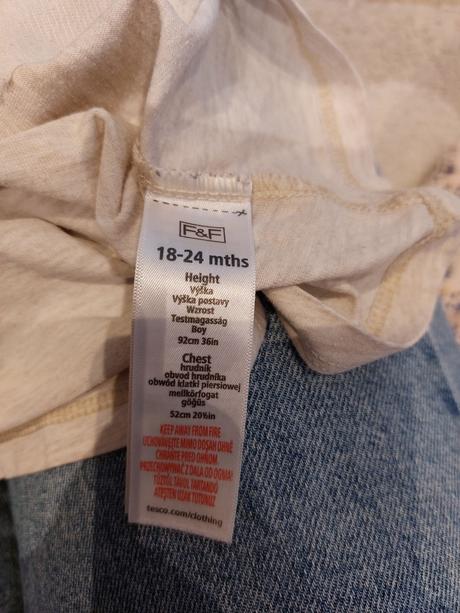 2x tricko, f&f,92