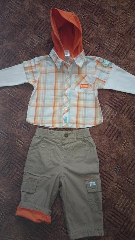 Suprava, nohavice s koselou, c&a,68