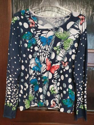 Krásny vzorovaný sveter, l