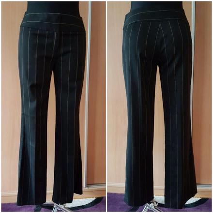 Elegantné office nohavice s páskom vel.m, next,36