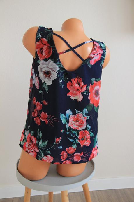 Kvetinový top, l, l