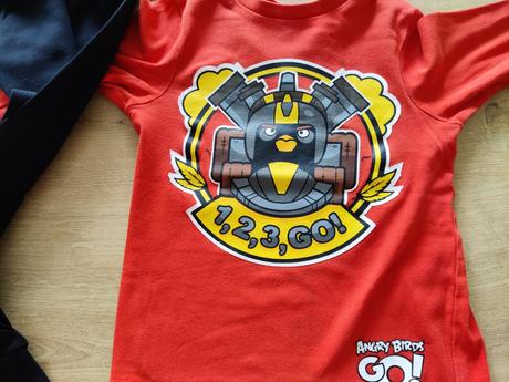 Pyžamko angry birds, h&m,98