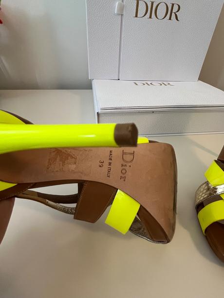 Christian dior topanky, 39