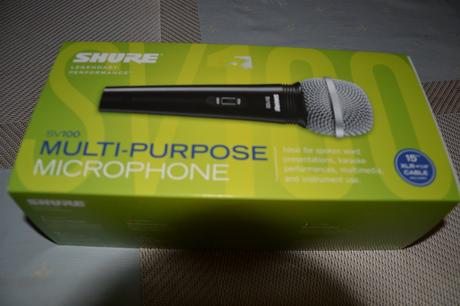 Nový zabalený mikrofón, 