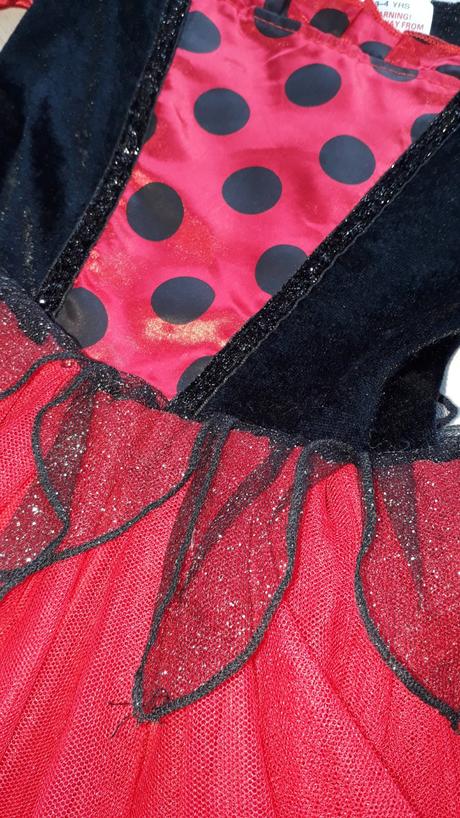 Princezná lienka s husto nariasenou suknou, 