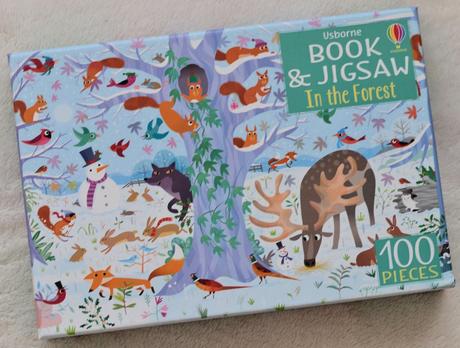 Usborne - book & jigsaw in the forest puzzle,