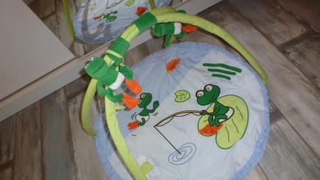 Hracia podložka žabková,