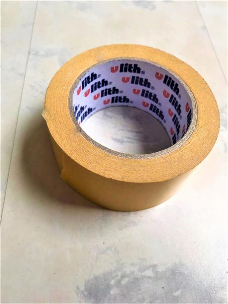 Obojstranná lepiaca textilná páska 25 m, 