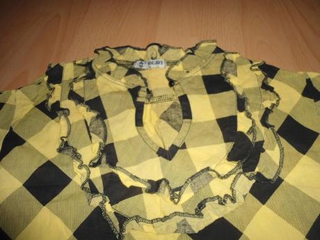 Zlto-cierne tricko, m