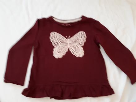 Tričko s dlhým rukávom, primark,98