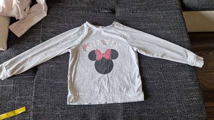 Tričko minnie hm dlhý rukáv, h&m,116