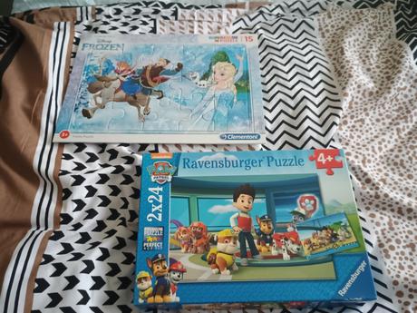 Puzzle paw patrol a frozen,