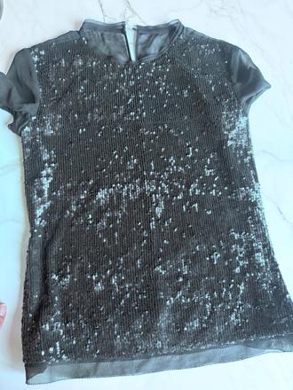 Top s flitrami od karen millen, xs -s, s