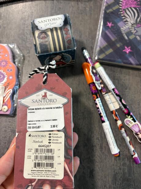 Santoro dievčensky školský set, 