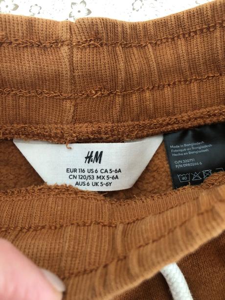 Nohavice, h&m,116