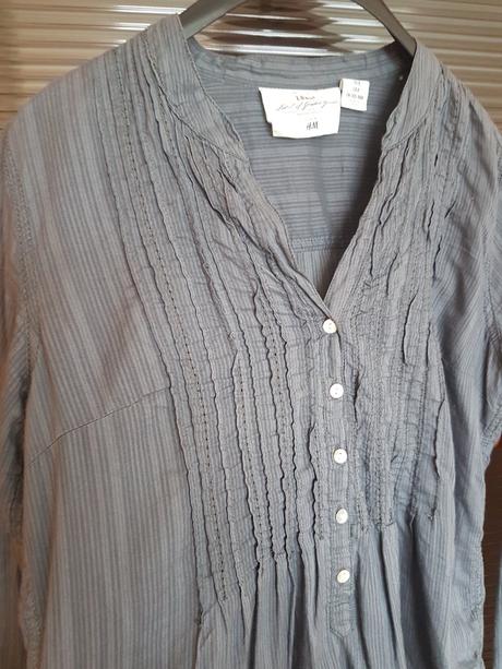 Šedá košeľa h&m veľ. 38, h&m,38