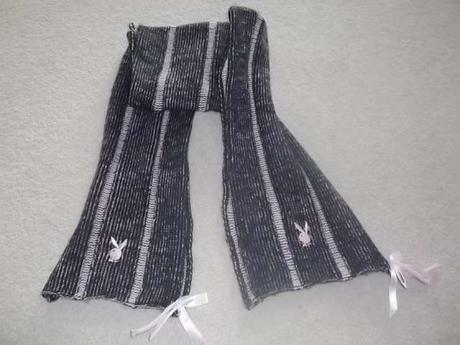 Čierno ružový šálik playboy, playboy,m