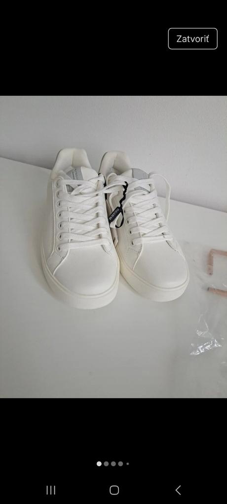 Tenisky/botasky nove piste dohodneme sa, pull&bear,38