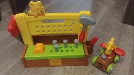 Smoby- pracovný stôl macko pooh,