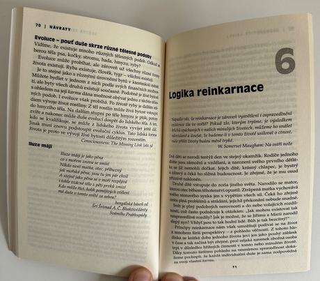 Kniha návraty nauka o reinkarnaci,