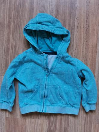 Tyrkysová mikina, f&f,74