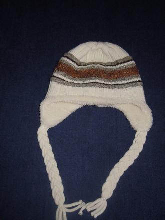 Teplá čiapka s vrkočmi, m