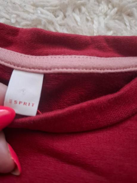 Esprit bordová mikina, esprit,xs