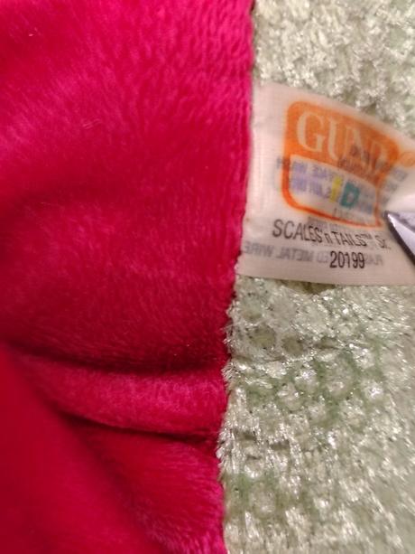 Velúrový drak  ladon, gund, 38 cm, 