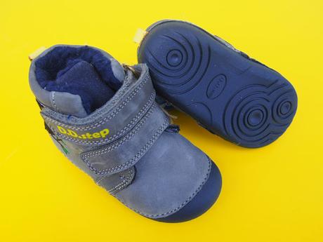 Detské kožené zimné topánky ddstep 015, d.d.step,19 / 20