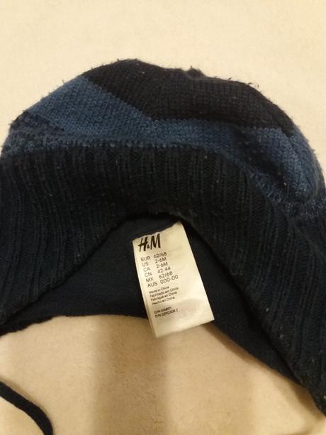 Zimné čiapky h&m dvojičky, h&m,62