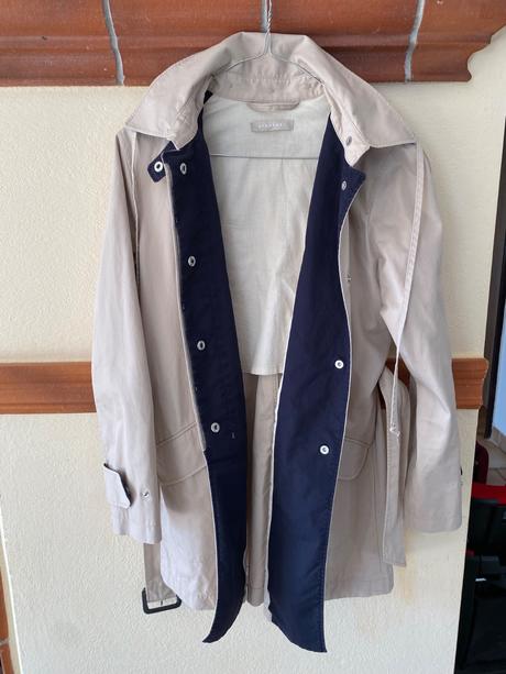 Bavlneny trenchcoat stefanel, xs