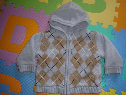 Zatepleny sveter/bundicka, c&a,80