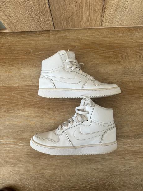 Biele vyššie tenisky nike, nike,37