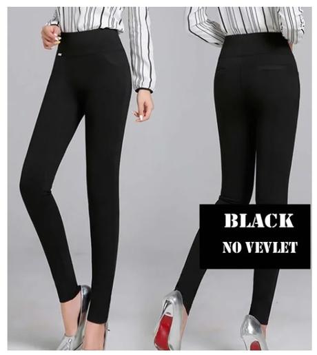 Strečové skinny , zateplene, s