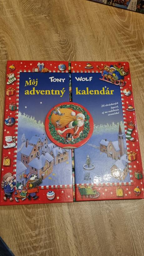 Tony wolf moj adventny kalendar, 