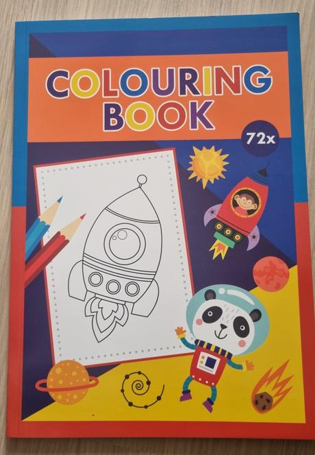 Omaľovánky - colouring book 72x, 