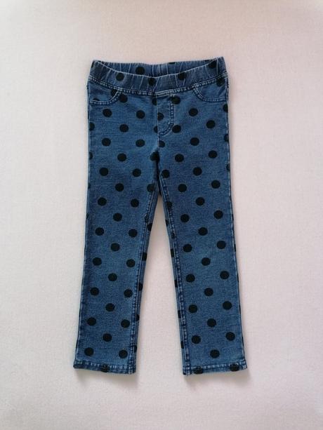 Džínsove leginy, h&m,104